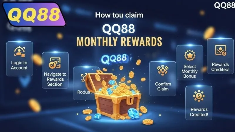 Hướng dẫn cách nhận thưởng tháng QQ88
